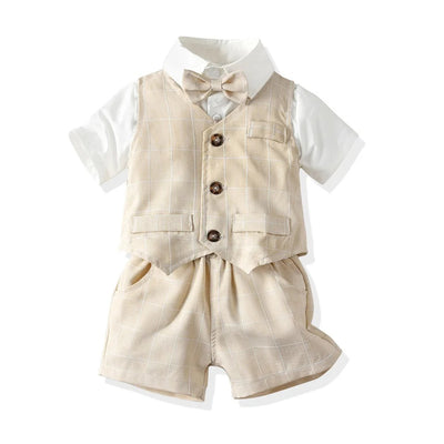 Ensemble tenue bapteme bebe garcon