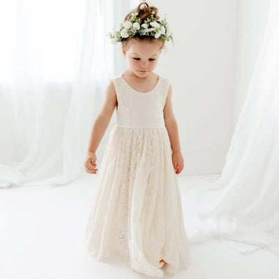 Robe fillette mariage champetre