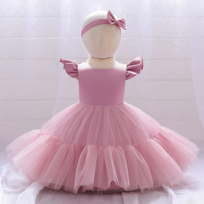 Robe longue bapteme bebe