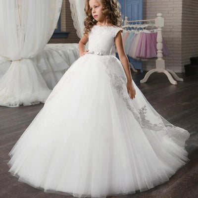 Robe longue ceremonie fille