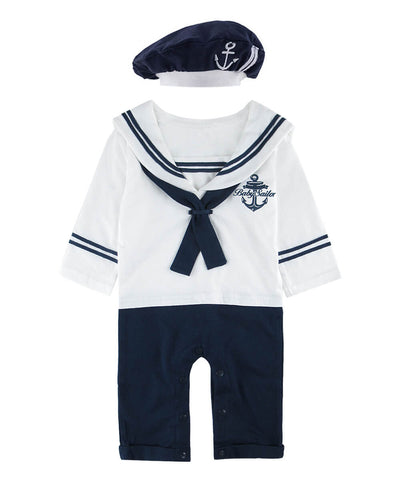 Tenue bapteme bebe garcon marin