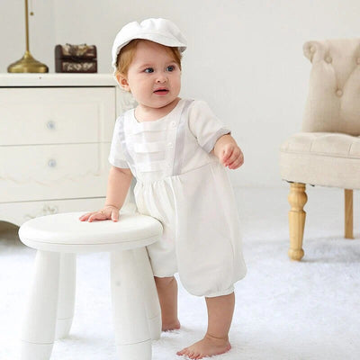 Tenue bapteme garcon champetre 